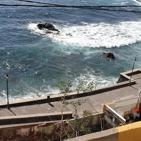 Primera Linea Del Mar Daire Punta Del Hidalgo